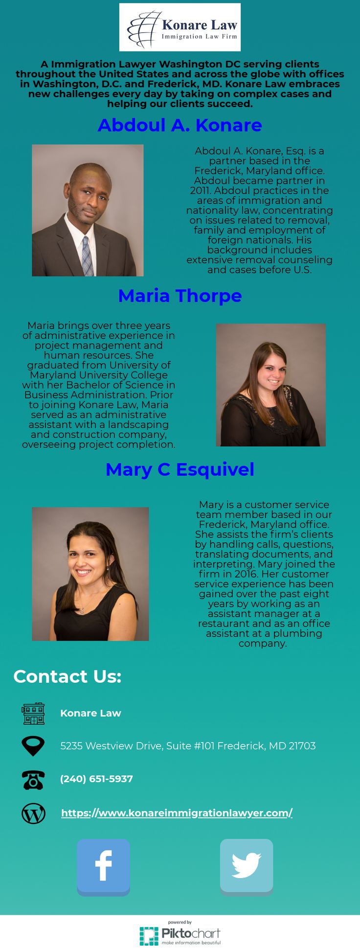 Konare Law Frederick, MD Office