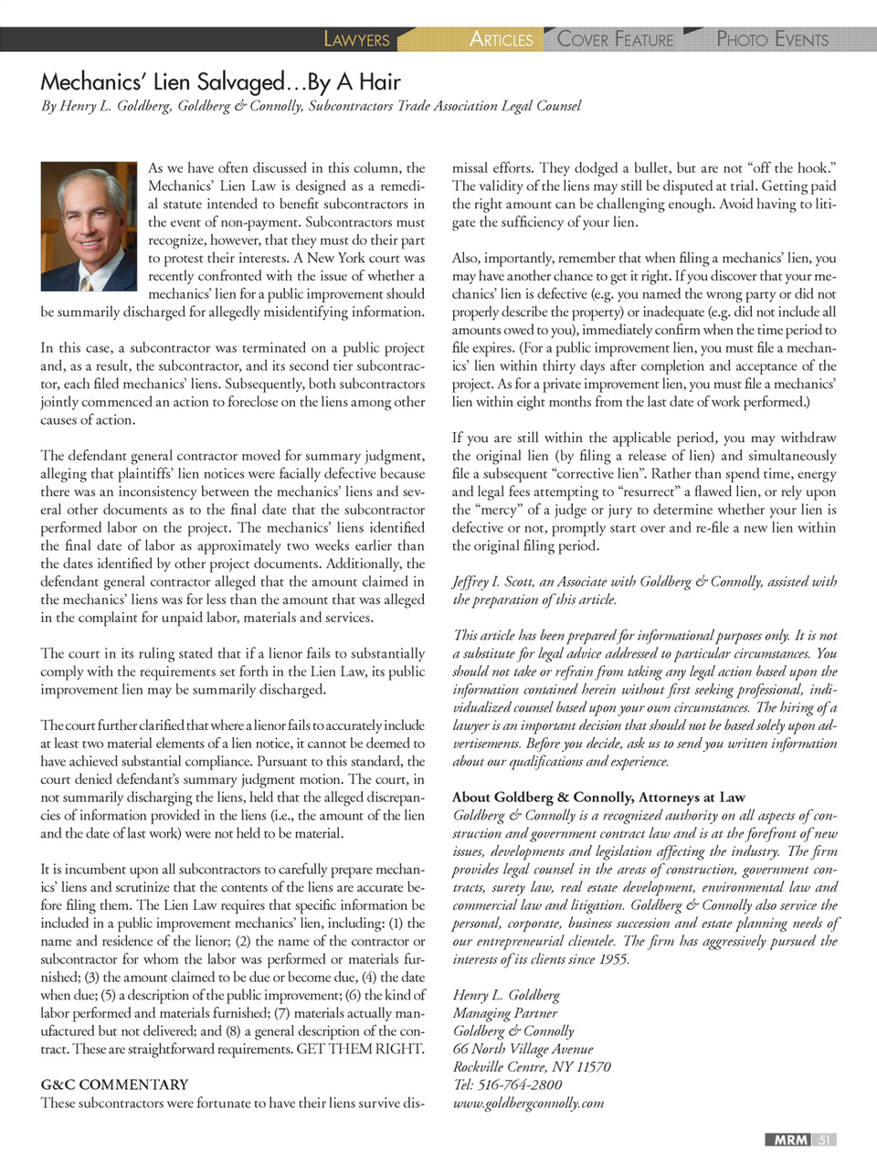 Goldberg & Connolly Rockville Centre, NY Office