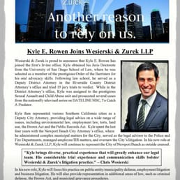 Wesierski & Zurek LLP Irvine, CA Office