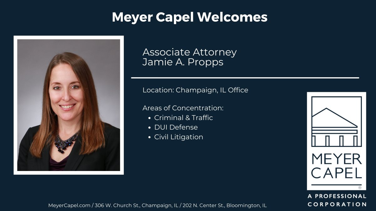 Meyer Capel A Professional Corporation Champaign, IL Office