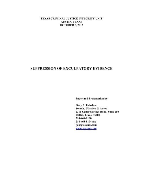 Udashen Anton Dallas, TX Office