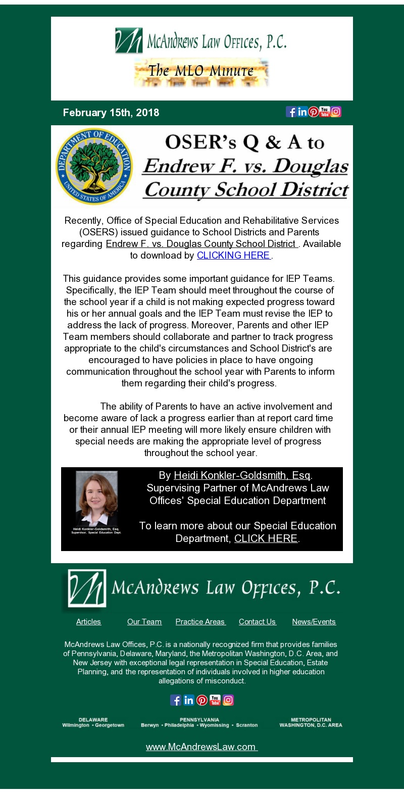 Andrews Law Firm Alexandria, VA Office