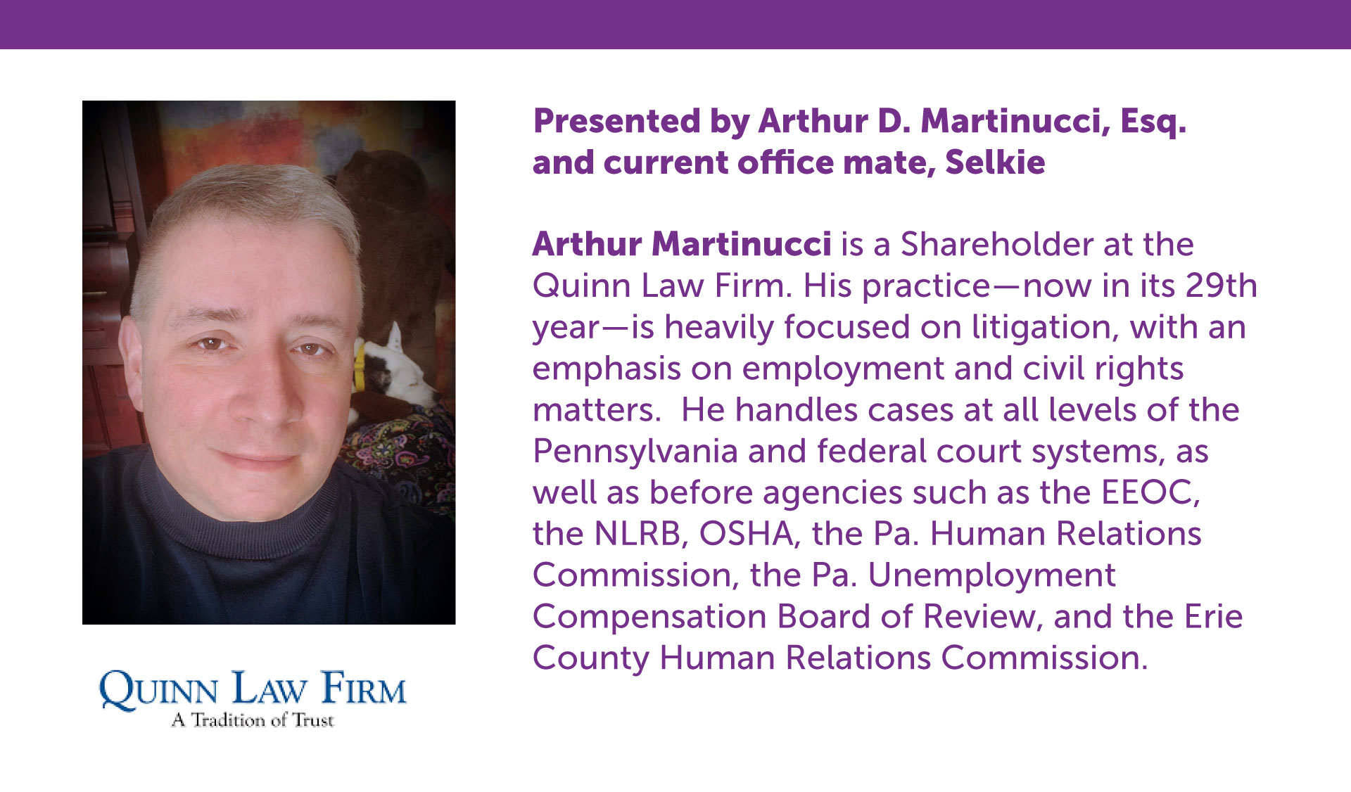 Quinn Law Firm, LLC Erie, PA Office