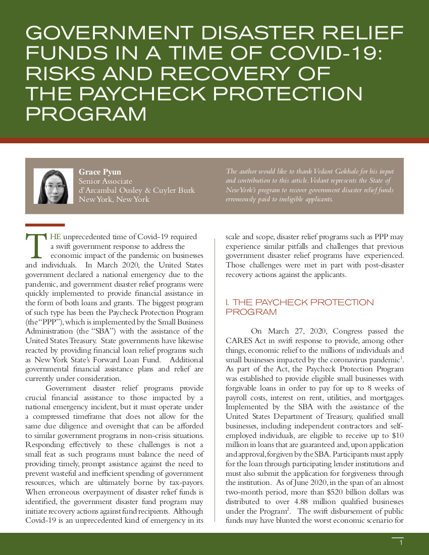 d'Arcambal Ousley & Cuyler Burk, LLP New York City, NY Office