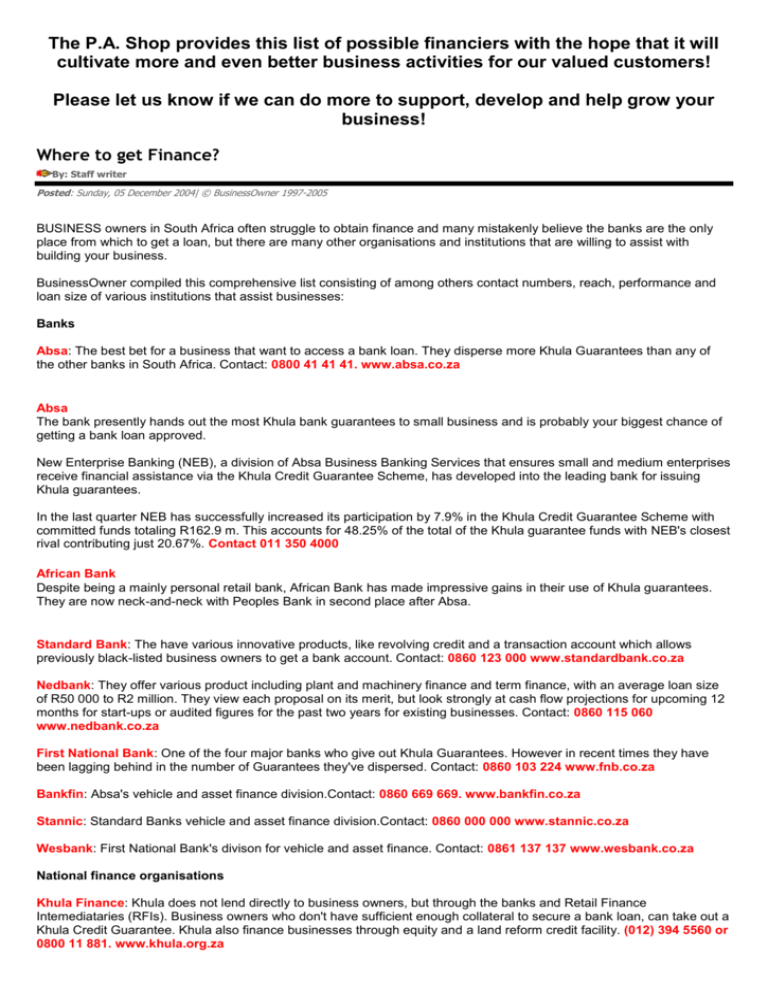 DM Kisch Inc Johannesburg, South Africa Office