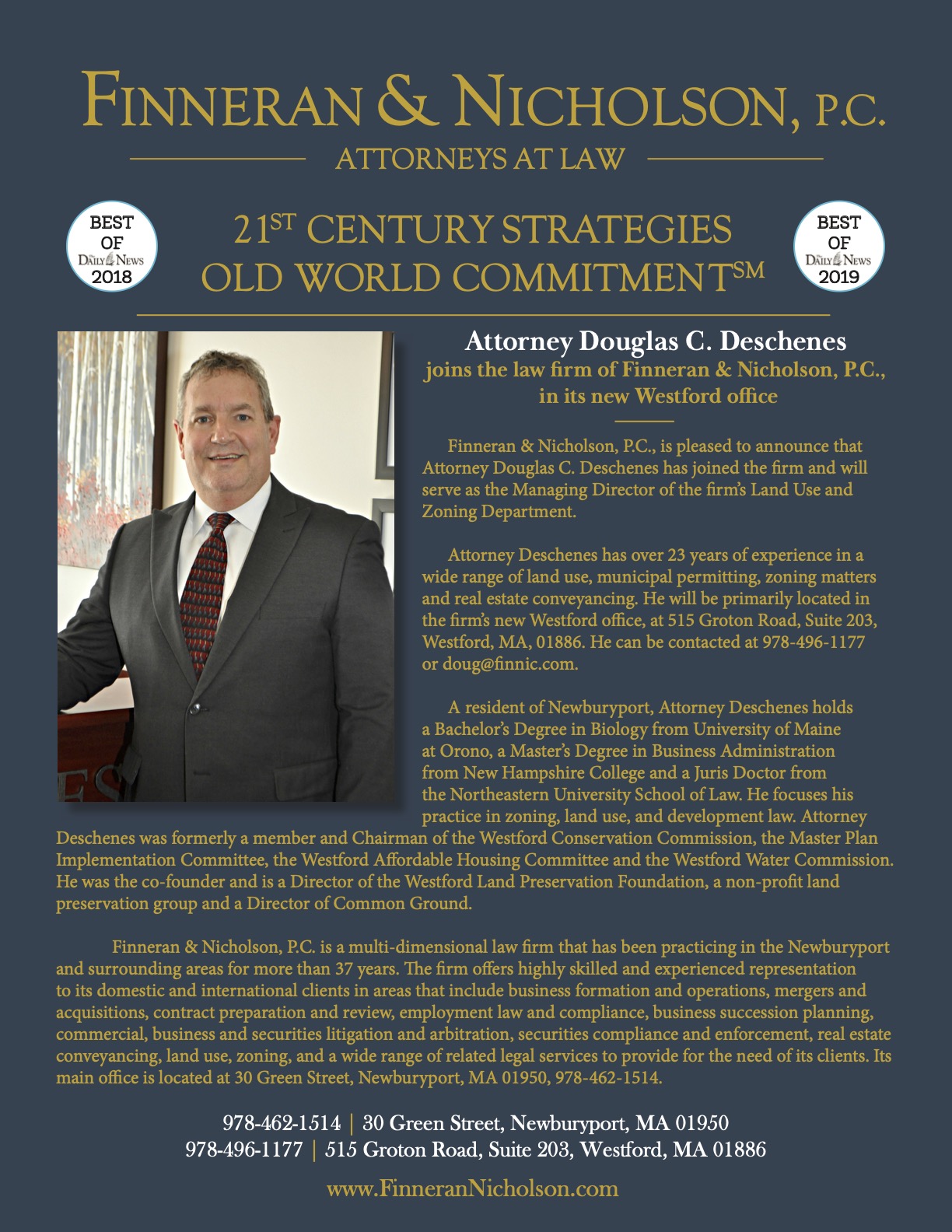 Finneran & Nicholson, PC Newburyport, MA Office