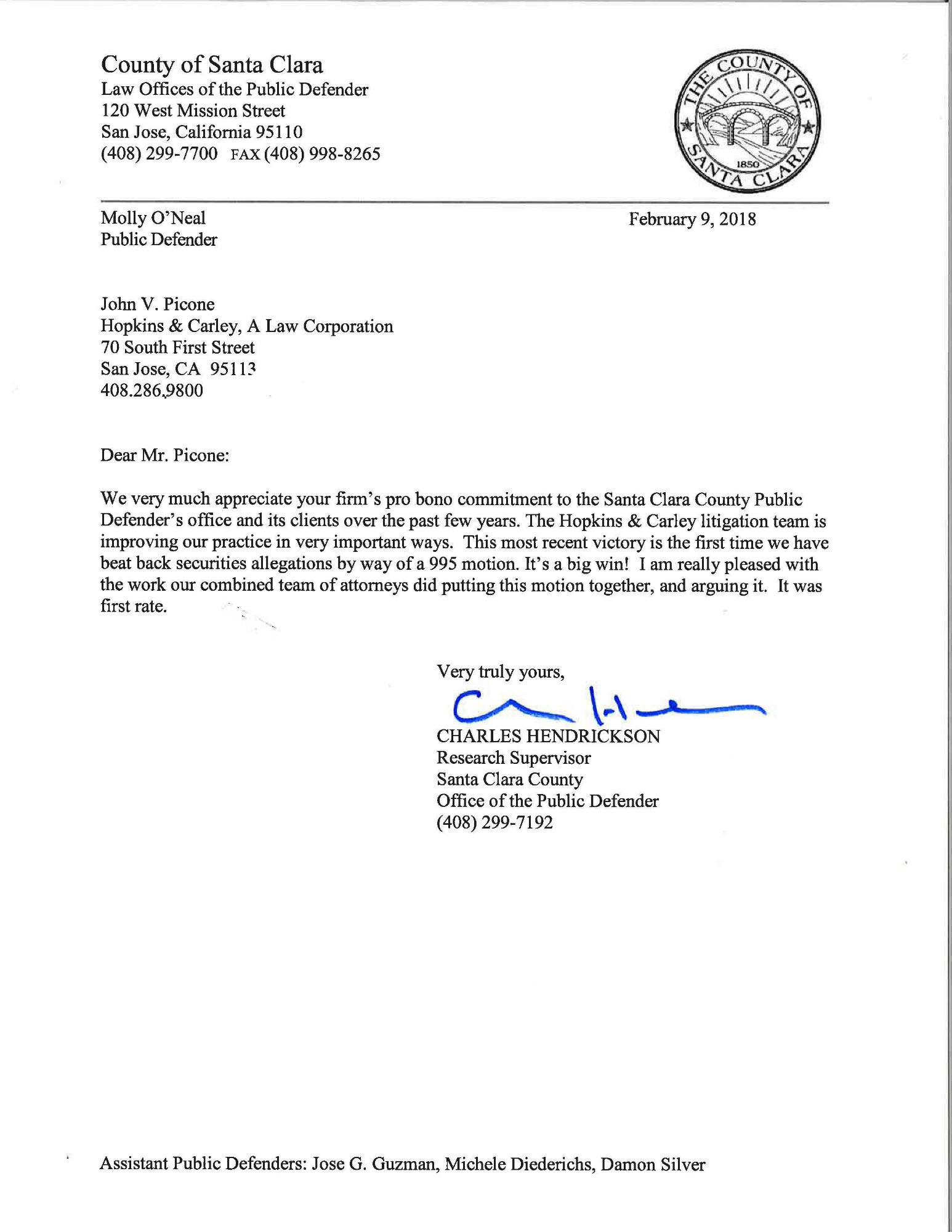 Hopkins & Carley San Jose, CA Office