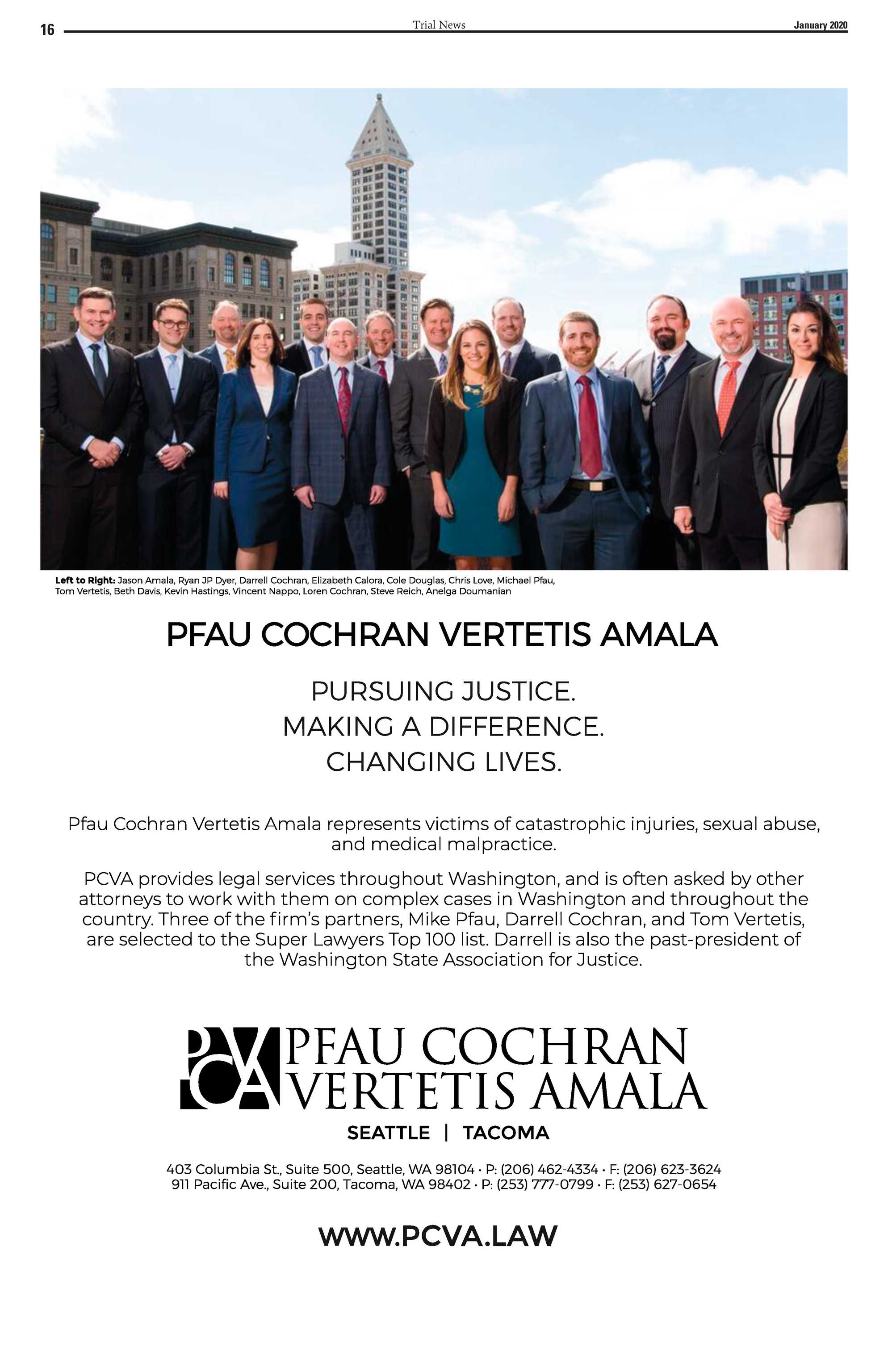 Cochran Douglas, PLLC Tacoma,  Office