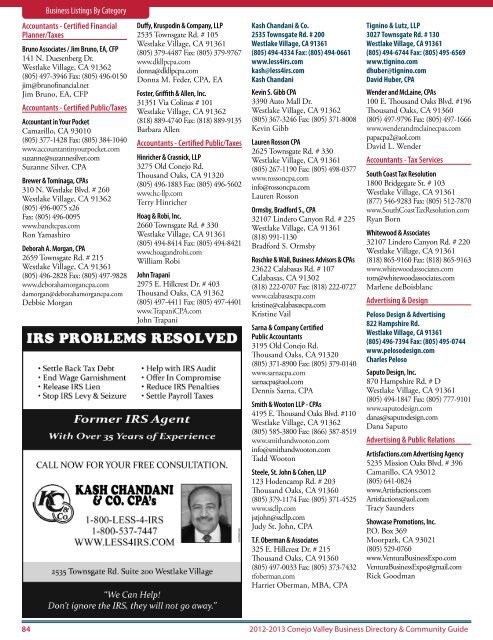 Michael T. Chulak & Associates, LC Agoura Hills, CA Office