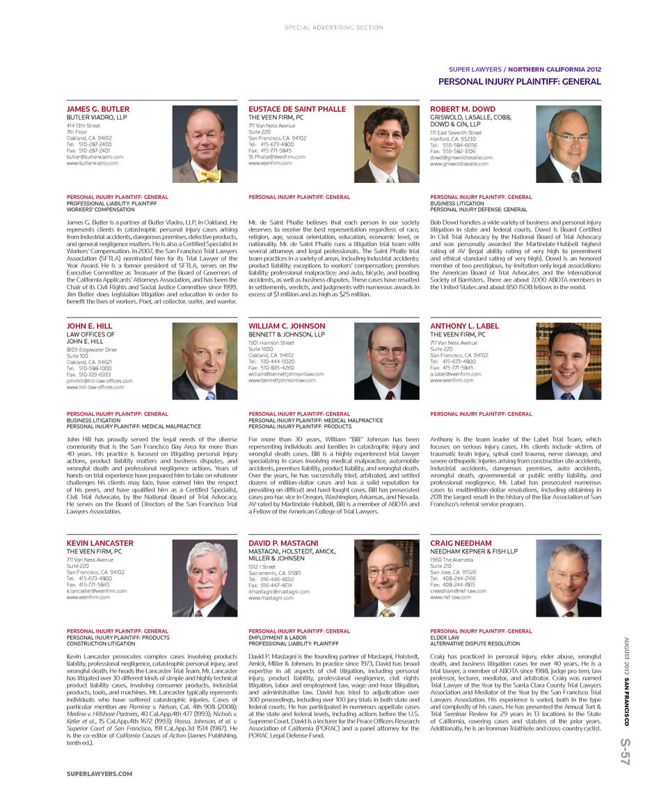 Mastagni Holstedt, A Professional Corporation San Francisco, CA Office