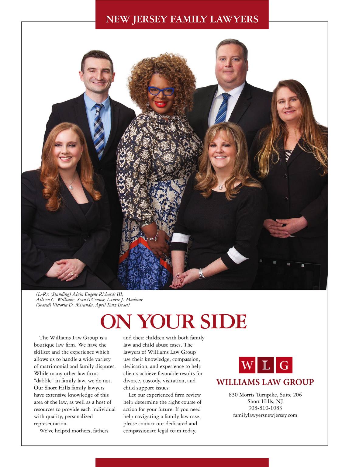 Williams Law Group, LLC Short Hills,  Office