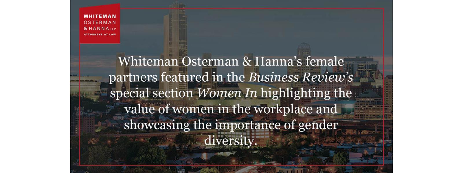 Whiteman Osterman & Hanna LLP Albany, NY Office