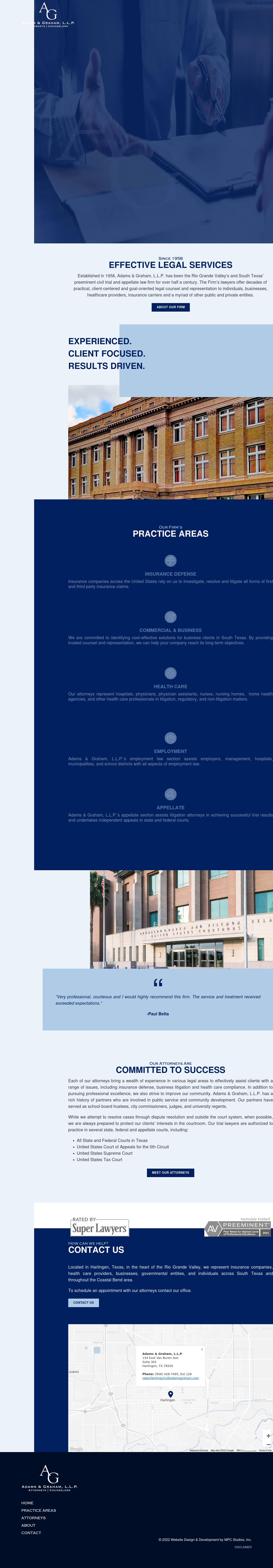 Adams & Graham, LLP Harlingen, TX Office