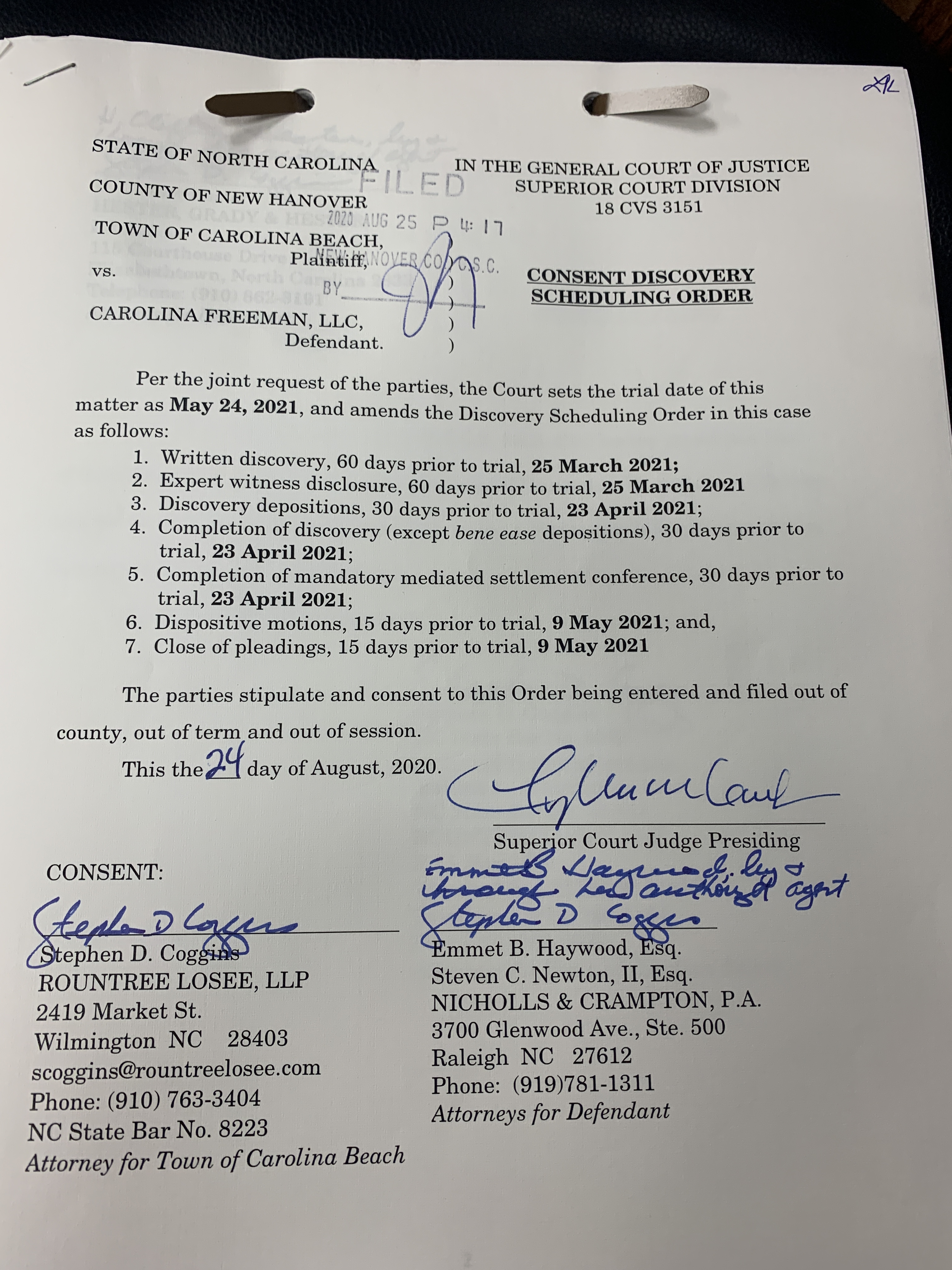 Rountree Losee, LLP Wilmington, NC Office