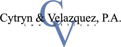 Law Offices Cytryn and Velazquez, P.A Coral Springs, FL Office