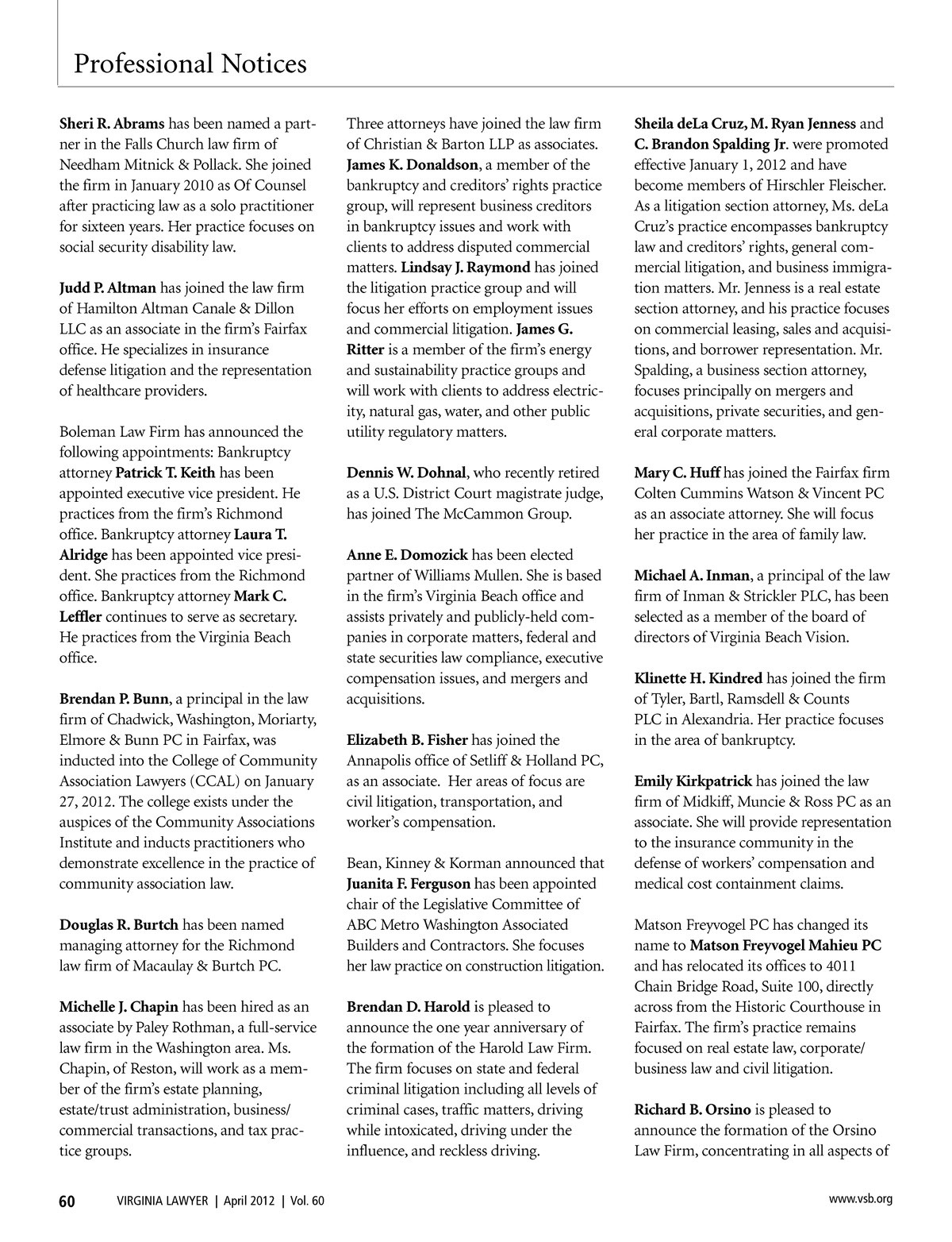 Chadwick, Washington, Moriarty, Elmore & Bunn P.C Bethesda, MD Office