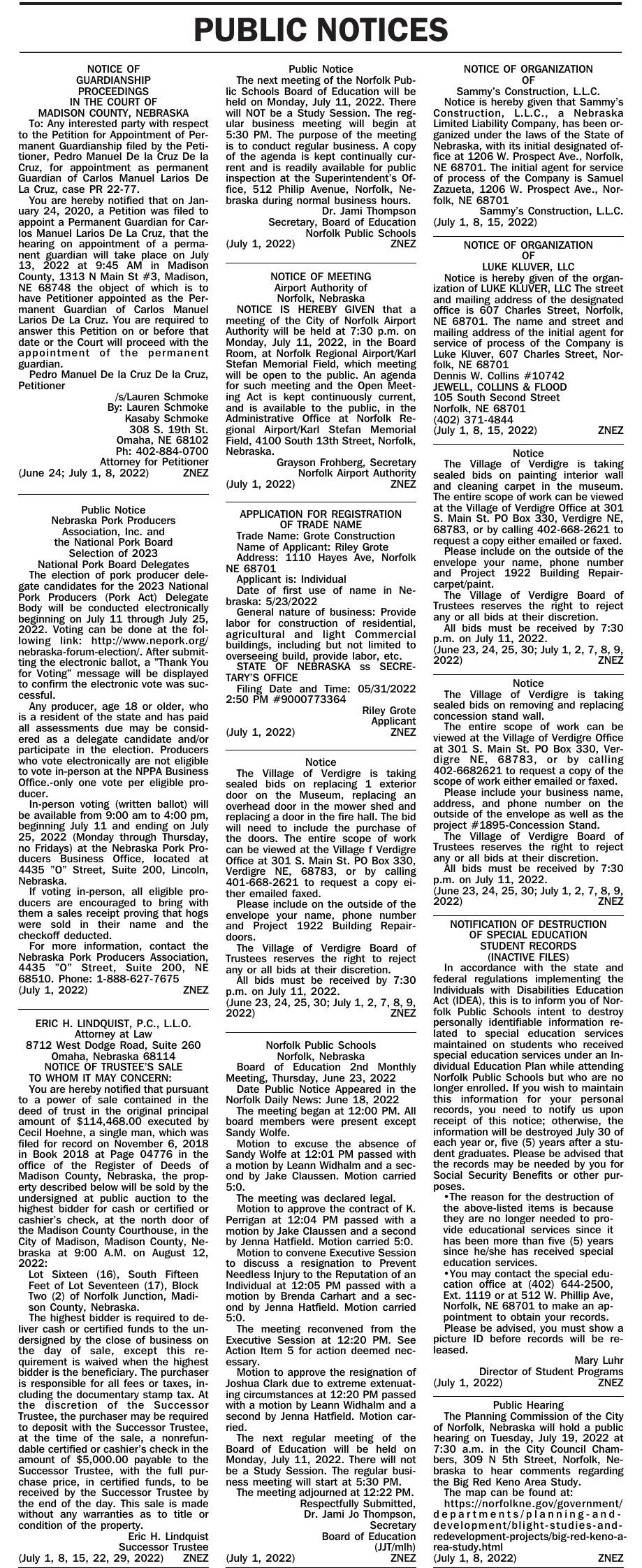 Kasaby Schmoke Omaha,  Office