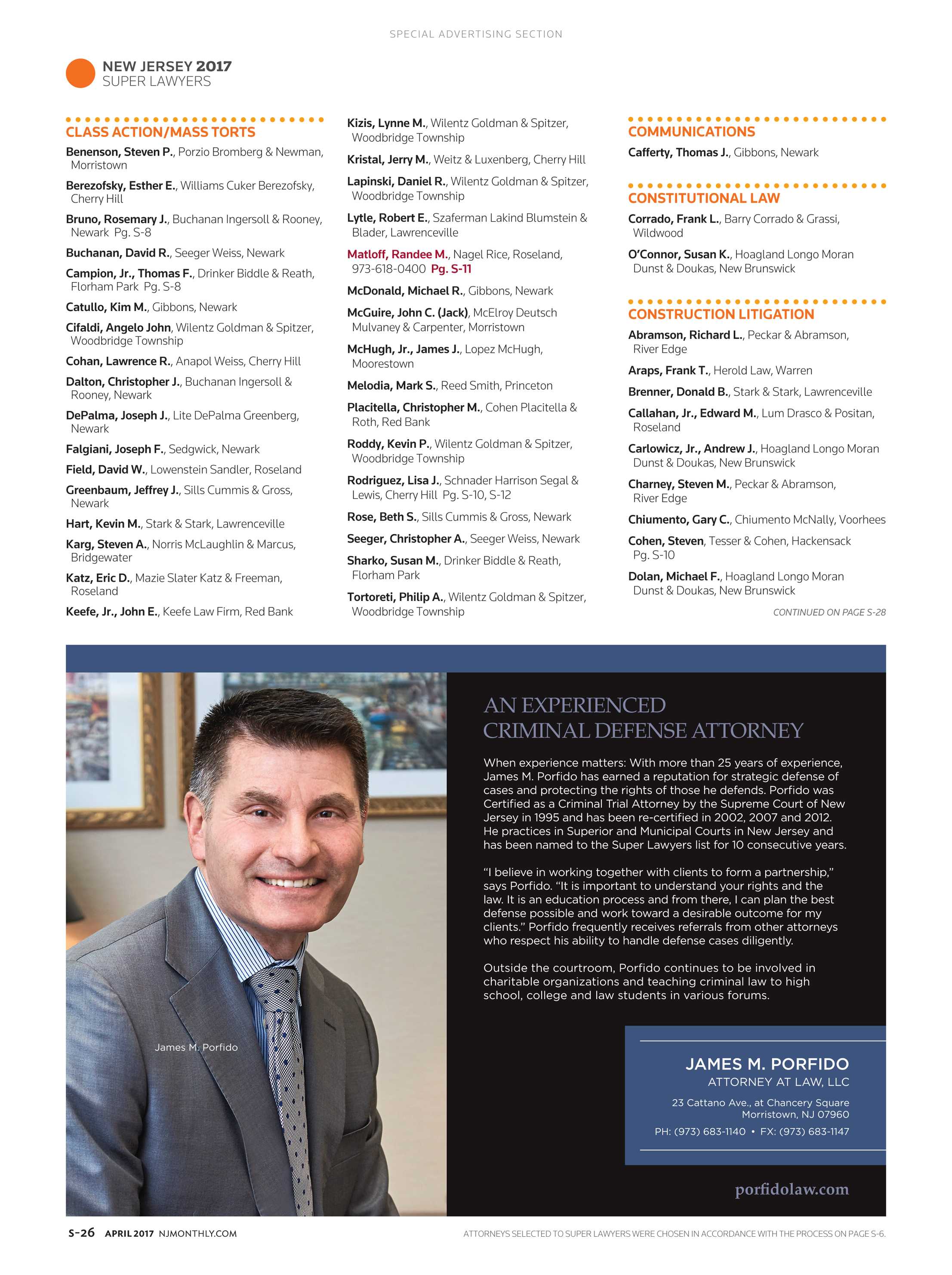 Tesser & Cohen, Attorneys At Law Hackensack, NJ Office