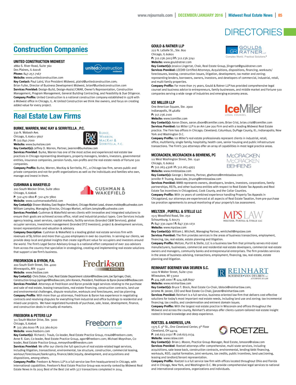 Reinhart Boerner Van Deuren s.c Minneapolis, MN Office