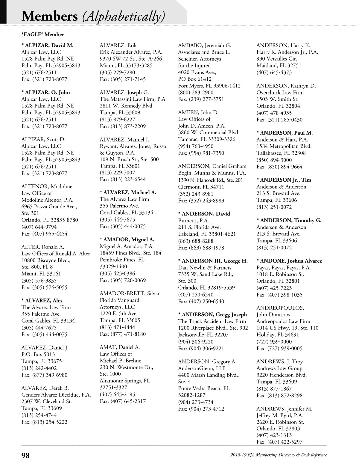 Law Offices of Burnetti, PA Lakeland, FL Office