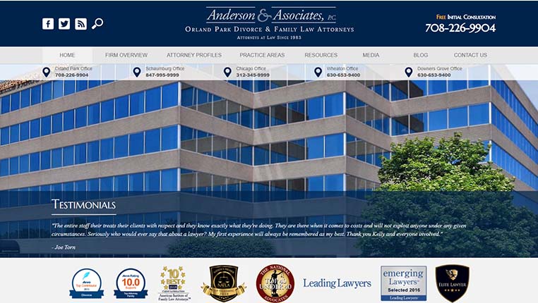 Anderson and Associates, PC Chicago, IL Office