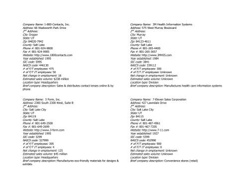 Snow, Christensen & Martineau, P.C Salt Lake City, UT Office