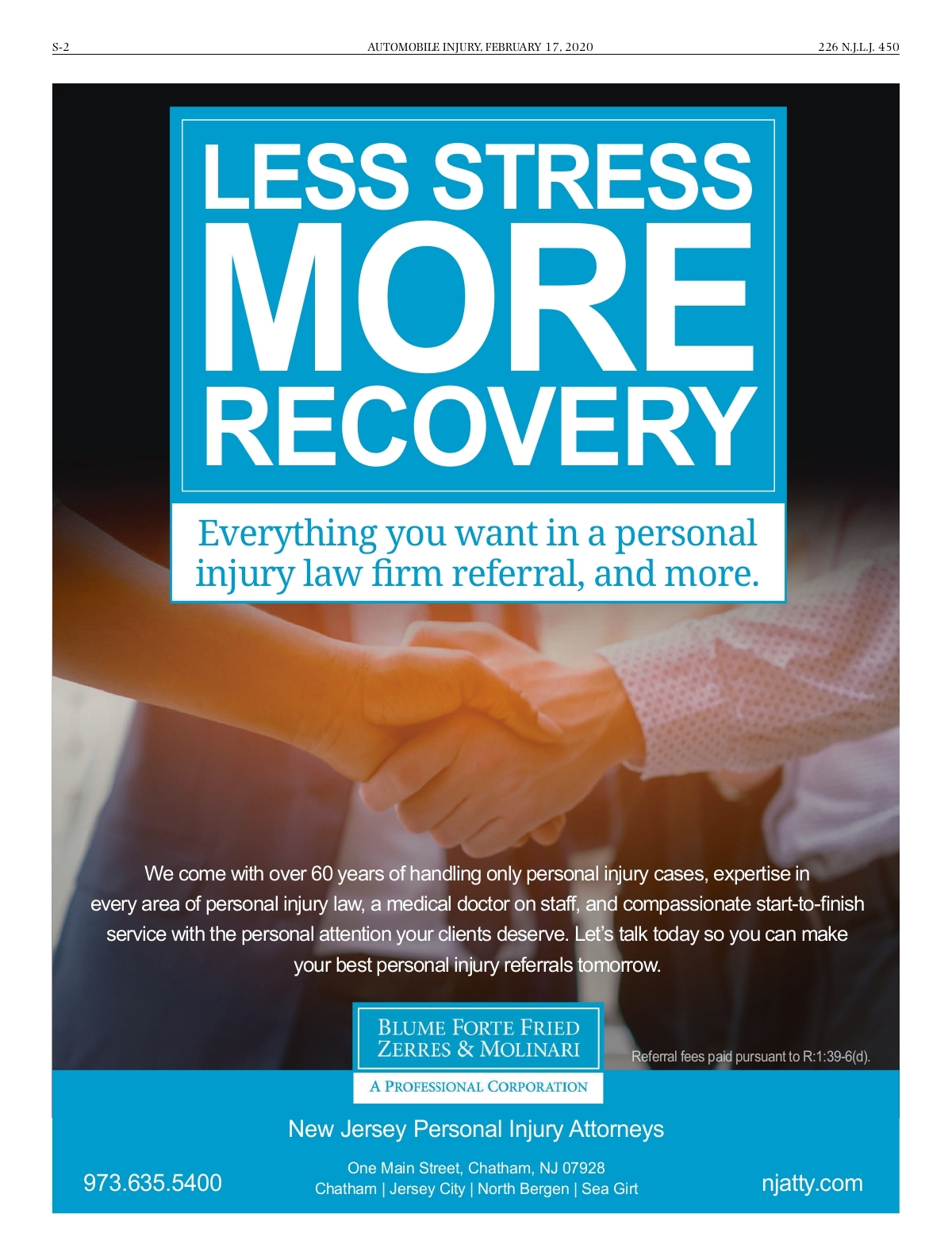 Blume Forte Fried Zerres & Molinari Red Bank, NJ Office