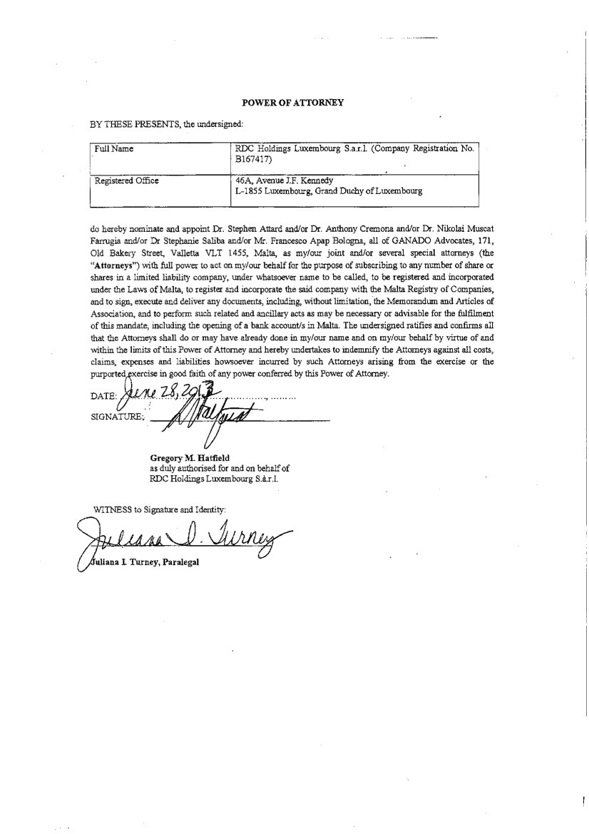 Mourant , Luxembourg Office