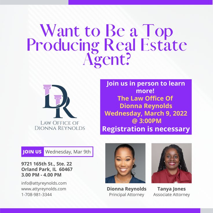 The Law Office of Dionna Reynolds, LLC Orland Park, IL Office