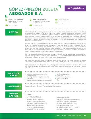 Gomez-Pinzon S.A.S Medellin, Colombia Office