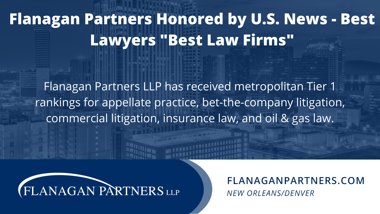 Flanagan Partners New Orleans, LA Office