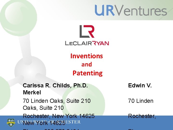 LeClairRyan, Rochester, NY Office