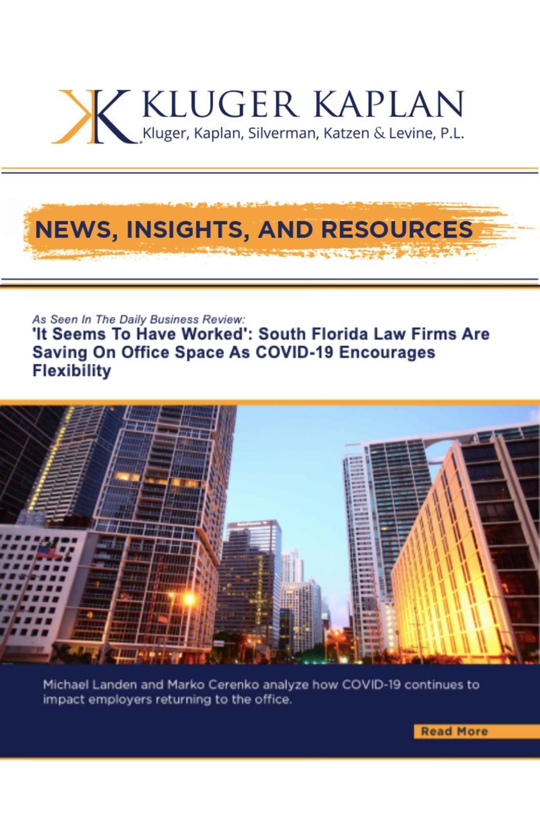 Kluger, Kaplan, Silverman, Katzen & Levine, P.L West Palm Beach, FL Office