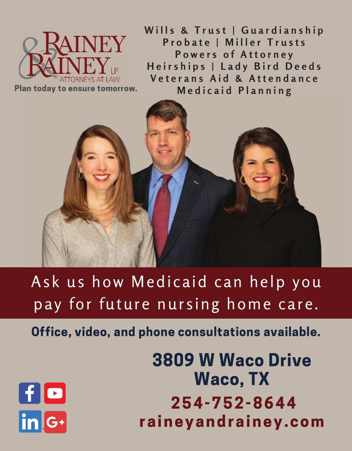 Rainey & Rainey, Attorneys at Law, LP Waco, TX Office