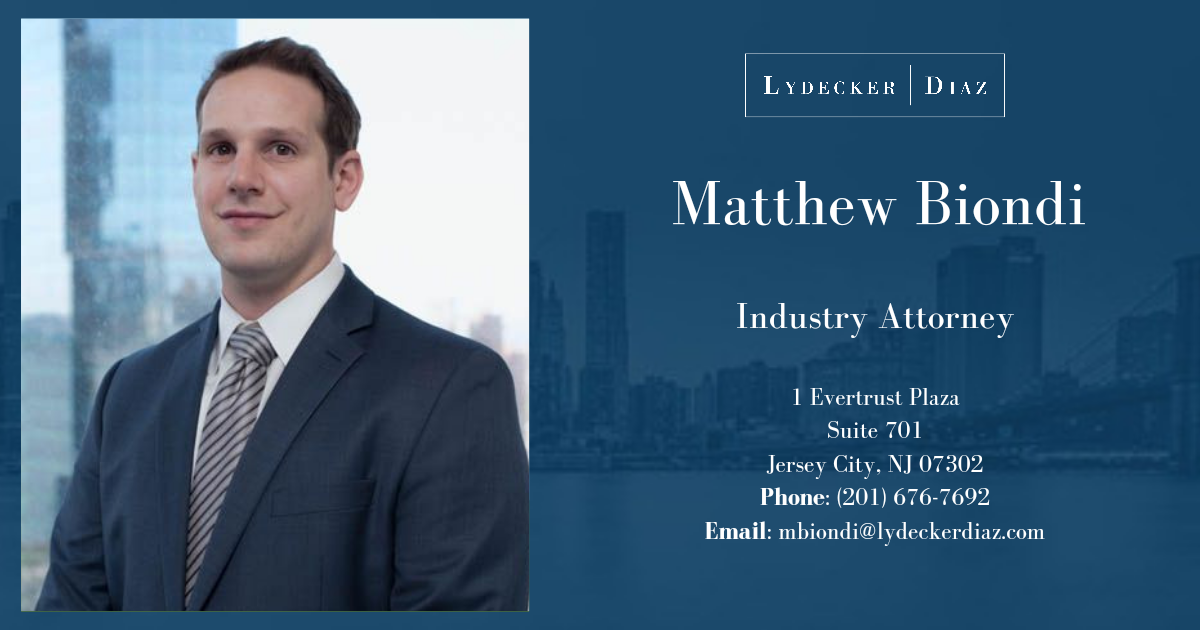 Lydecker LLP Jersey City, NJ Office