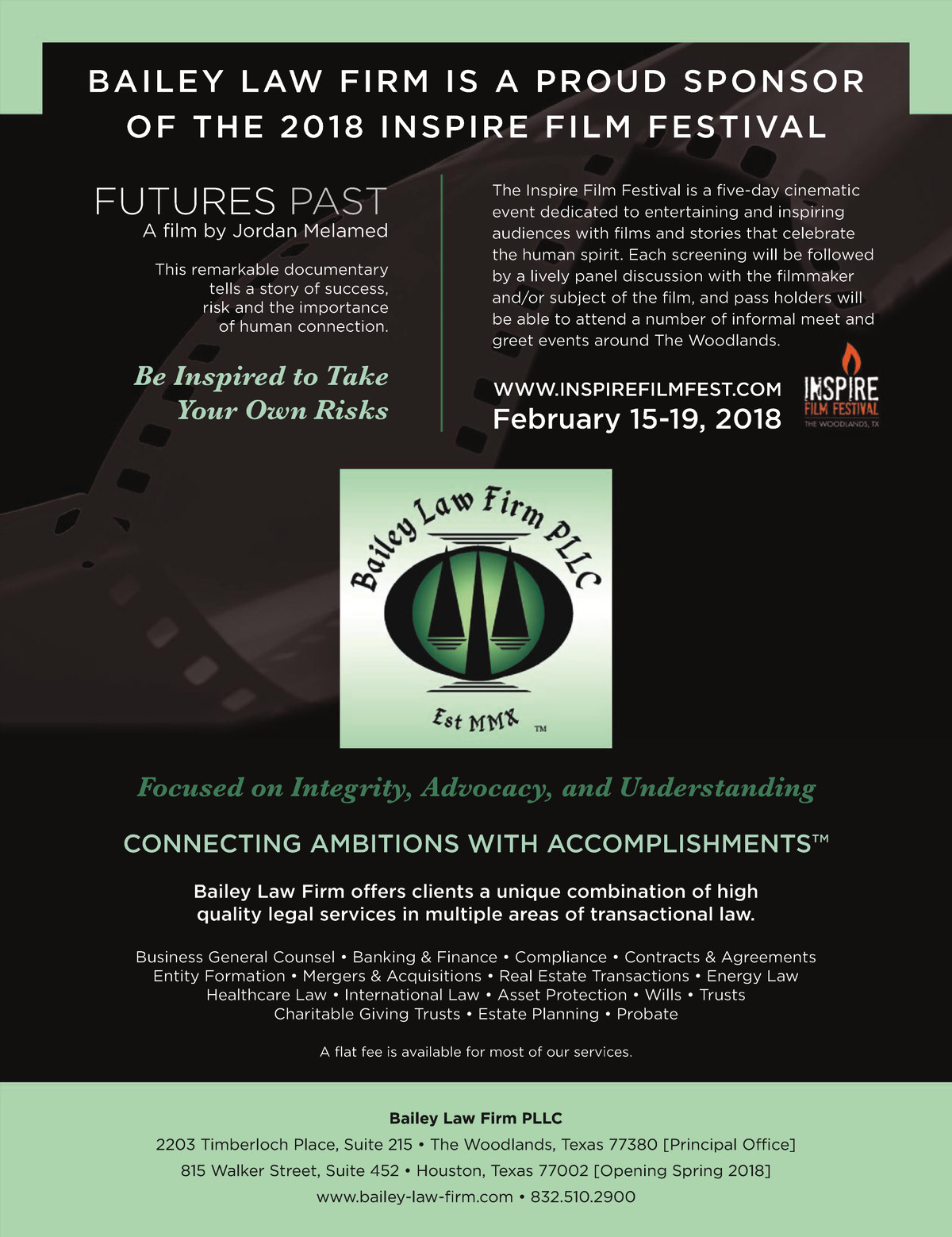 Bailey Law Firm, PLLC The Woodlands,  Office