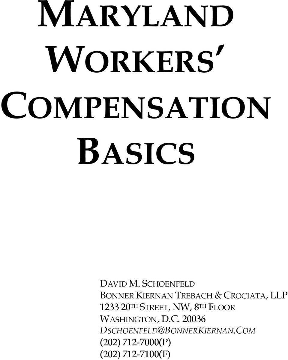 Kiernan Trebach Baltimore, MD Office