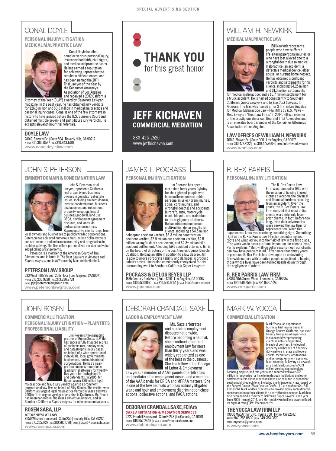 Peterson Law Group Los Angeles, CA Office