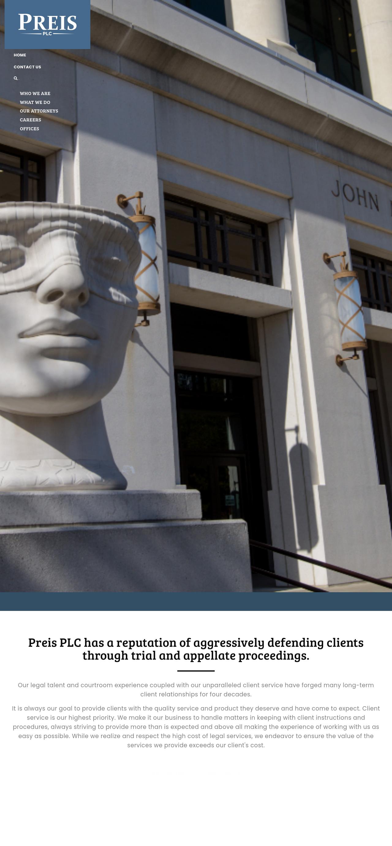 Preis PLC Lafayette,  Office