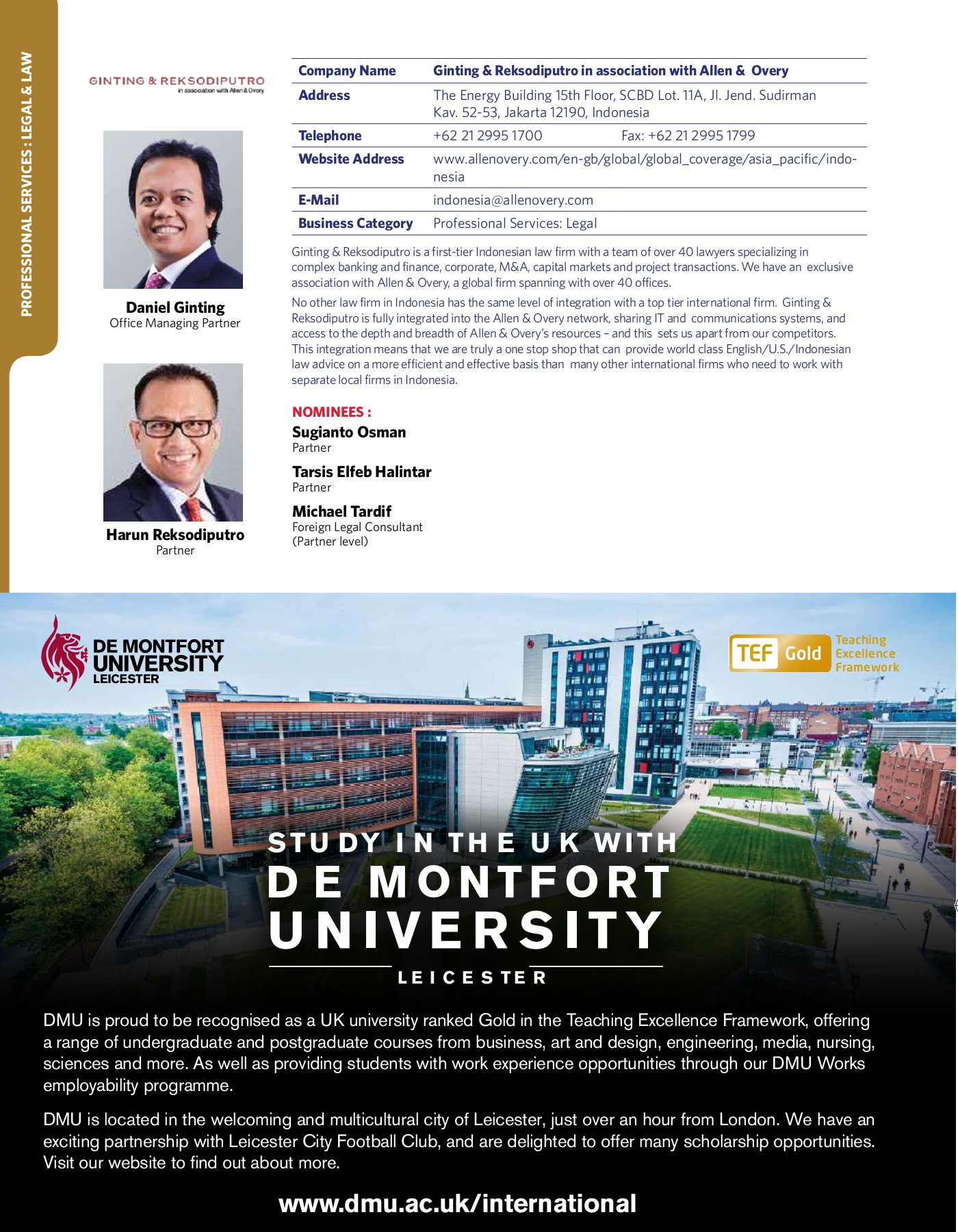 Rouse International Limited Jakarta, Indonesia Office