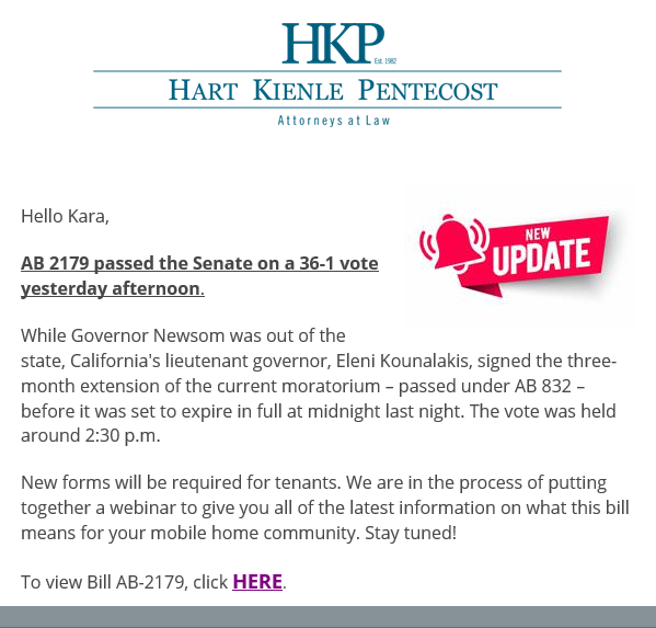 Hart Kienle Pentecost Attorneys at Law Santa Ana,  Office