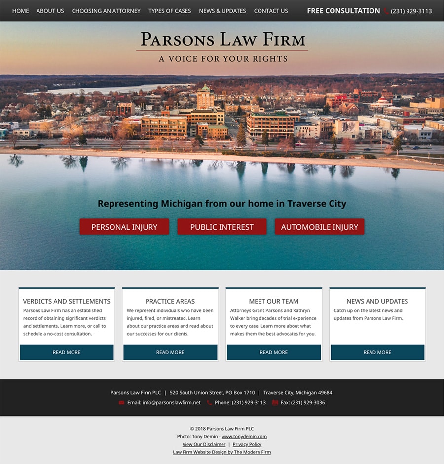 Traverse Legal, PLC Traverse City, MI Office