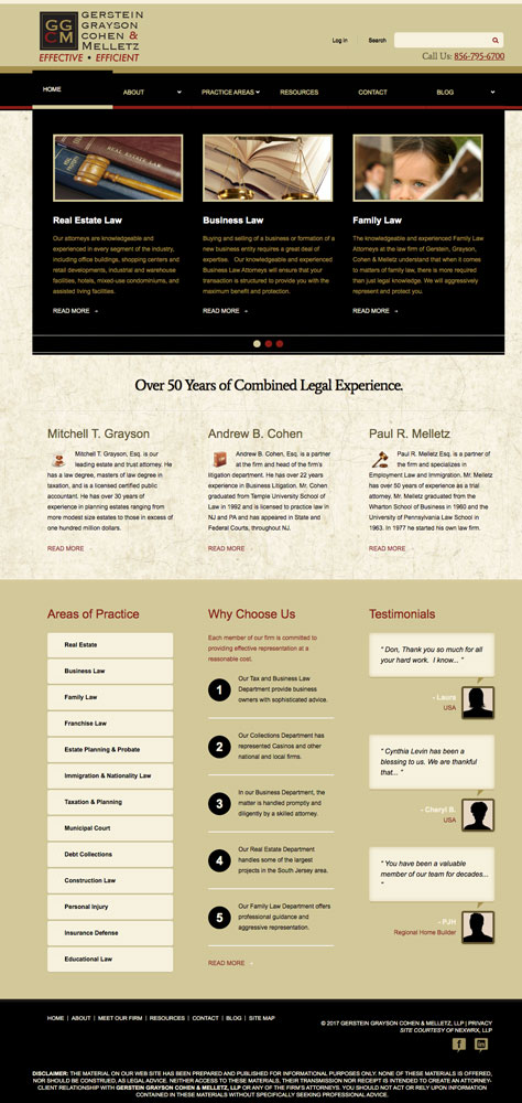 Gerstein Grayson Cohen & Melletz, LLP Mount Laurel, NJ Office