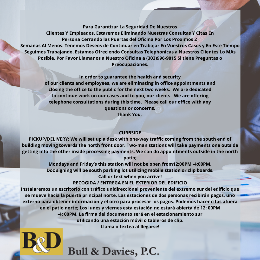 Bull & Davies, P.C Northglenn, CO Office