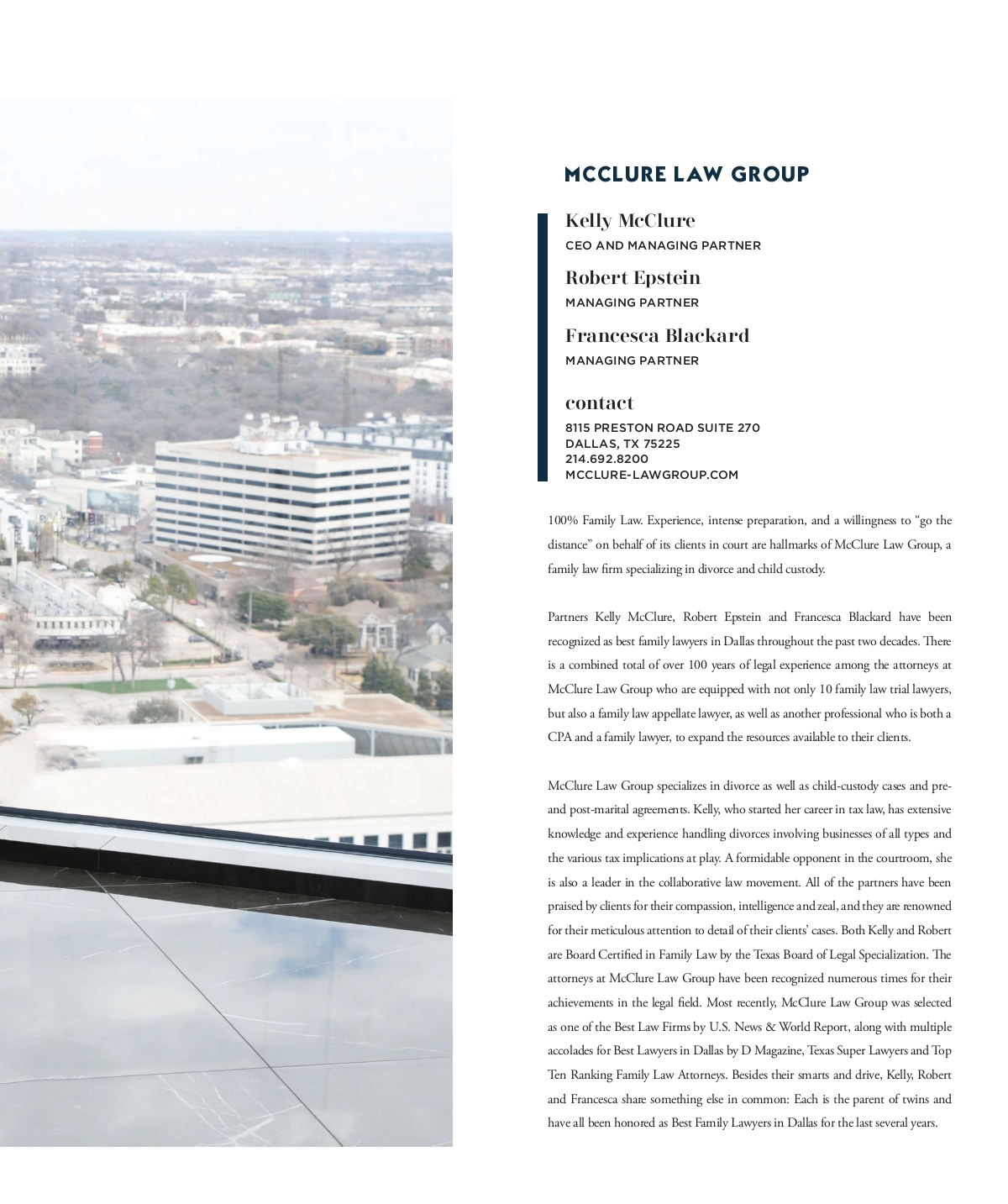McClure Law Group Dallas, TX Office