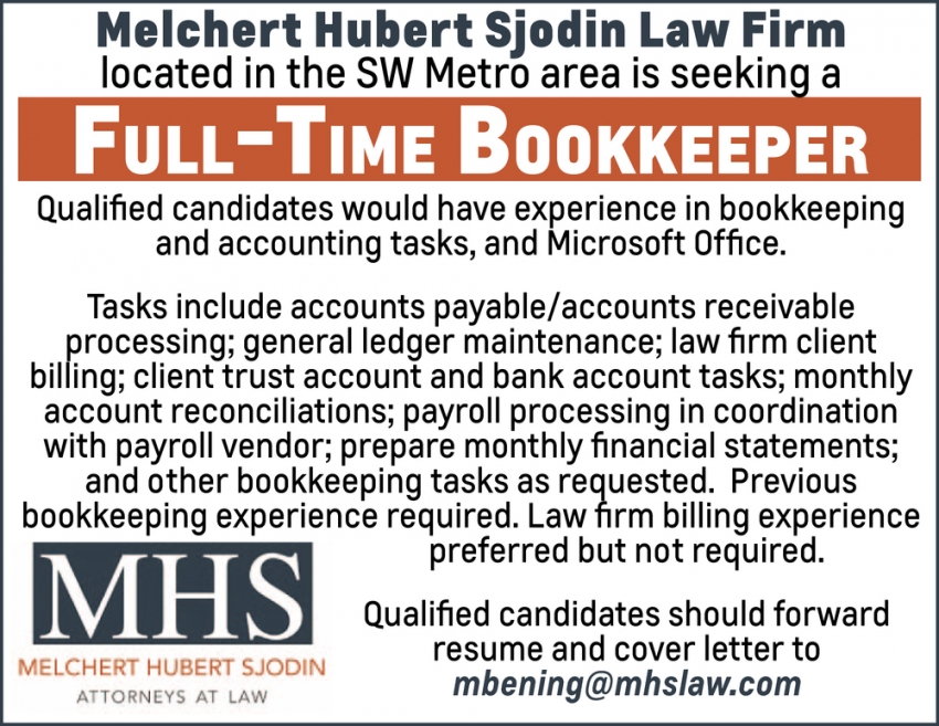 Melchert Hubert Sjodin Waconia, MN Office