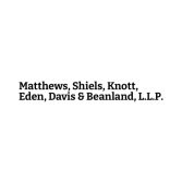 Matthews, Shiels, Knott, Eden, Davis & Beanland, L.L.P Dallas, TX Office