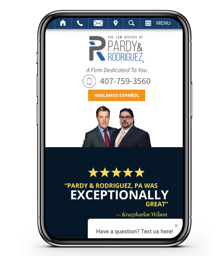 The Law Offices Of Pardy & Rodriguez, PA Kissimmee, FL Office