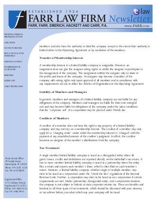 Farr, Farr, Emerich, Hackett, Carr & Holmes, P.A Englewood, FL Office