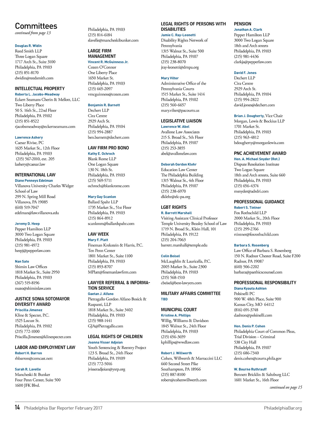 Rosenberg & Associates, LLC Philadelphia, PA Office